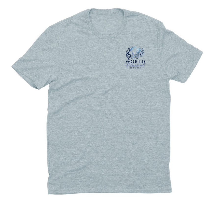 World Classical Network Merchandise, a I Like You Blue Allmade Eco Triblend Unisex Tee