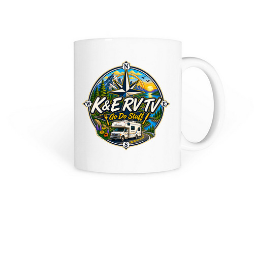 Go Do Stuff, a White Coffee Mug