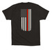 CCF Salutes Fire Fighters, a Black Premium Cotton Tee (back-view)