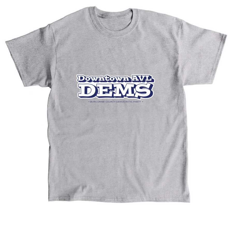 Downtown AVL Dems Gear, a Sport Grey Classic Unisex Tee