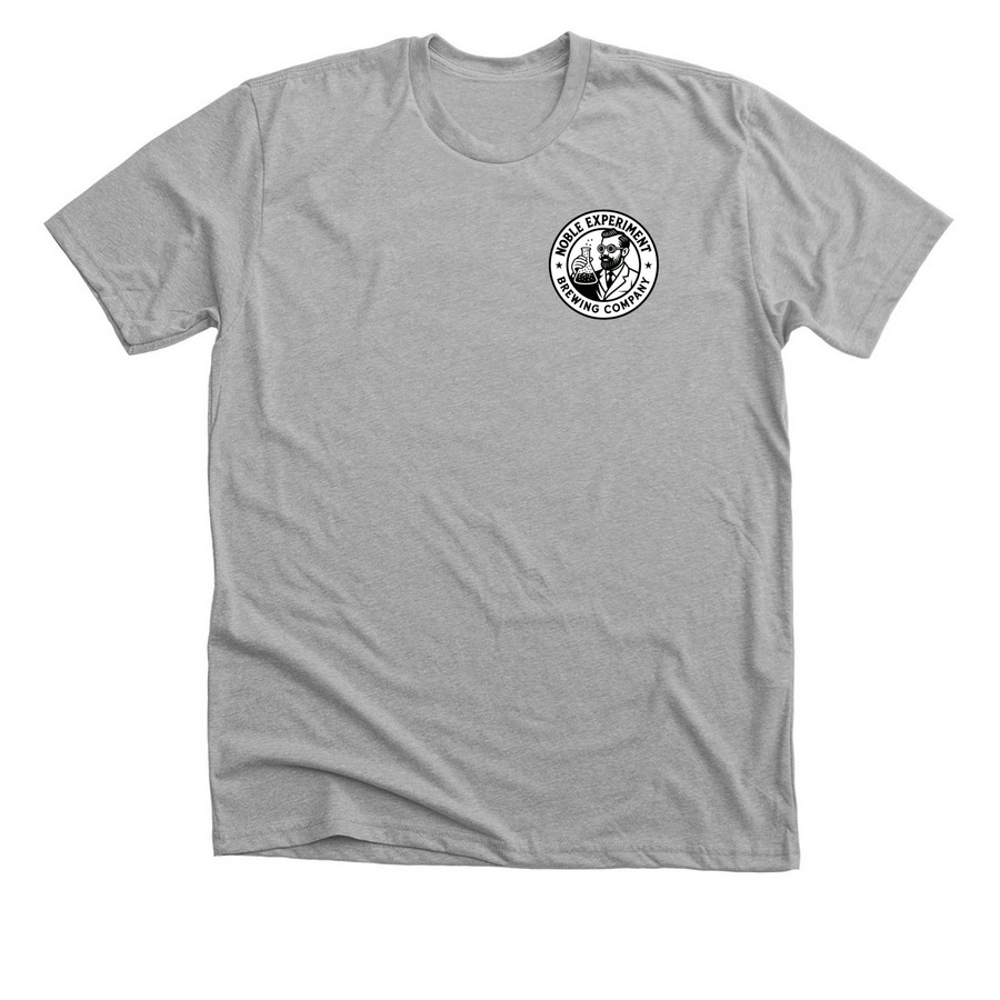 NOBLE EXPERIMENT MERCH, a Athletic Heather Premium Unisex Tee