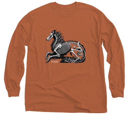 Borzoi Life Halloween, a Texas Orange Classic Long Sleeve Tee
