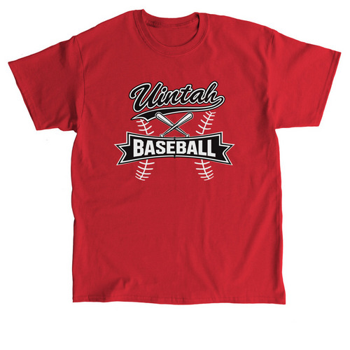 Uintah 8U Baseball&nbsp;, a Red Classic Unisex Tee