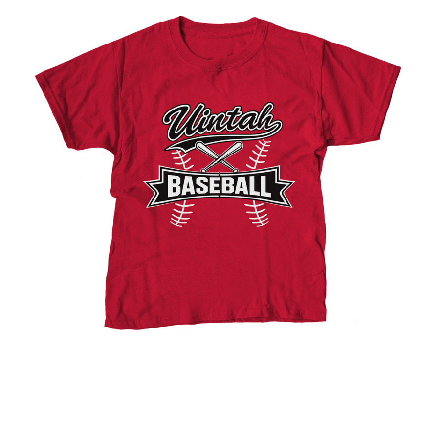Uintah 8U Baseball&nbsp;, a Red Youth Unisex Tee