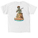 Virginia Beach, a White Classic Unisex Tee (back-view)