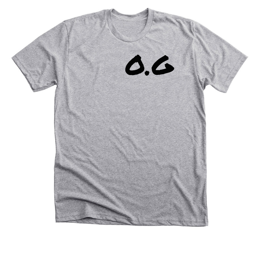 O.G CHAOS CREW, a Athletic Heather Premium Unisex Tee