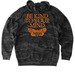 ADHD Awareness Month, a Black Camo Heavyweight Camo Pullover Hoodie (back-view)
