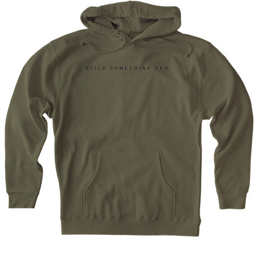 Solid Foundation Styles, a Army Heavyweight Pullover Hoodie