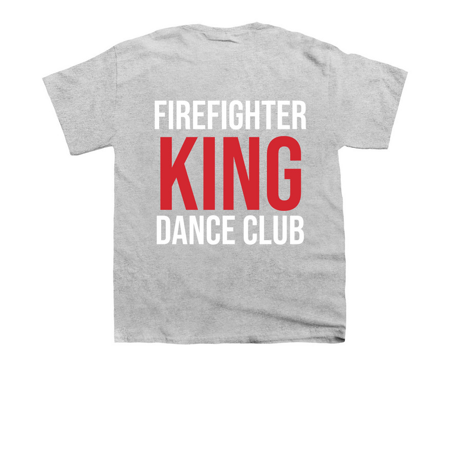 &nbsp;Dance Club Tee, a Sport Grey Youth Unisex Tee (back-view)