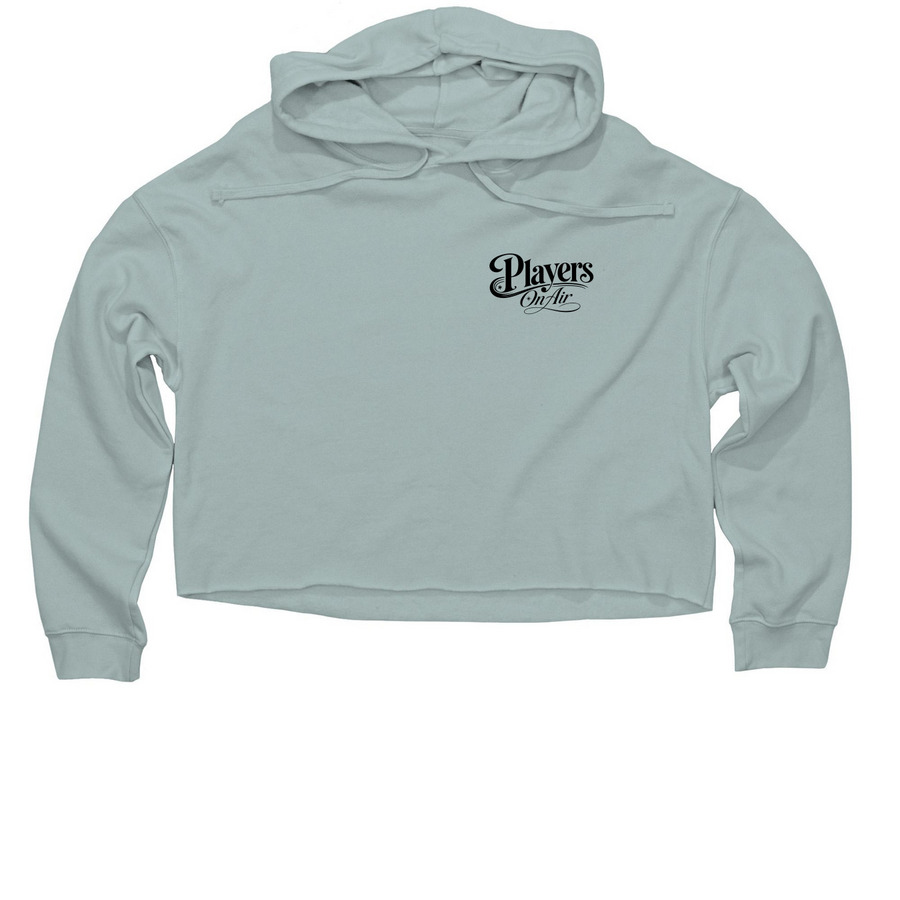 POA - Cropped Hoodies, a Sage Women?s Lightweight Cropped Hoodie