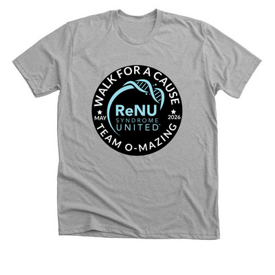 Team O-Mazing Move4ReNU, a Athletic Heather Premium Unisex Tee