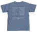 Style 3 (CIRCLE) - 2026 Names!, a Blue Jean Comfort Colors Unisex Tee (back-view)