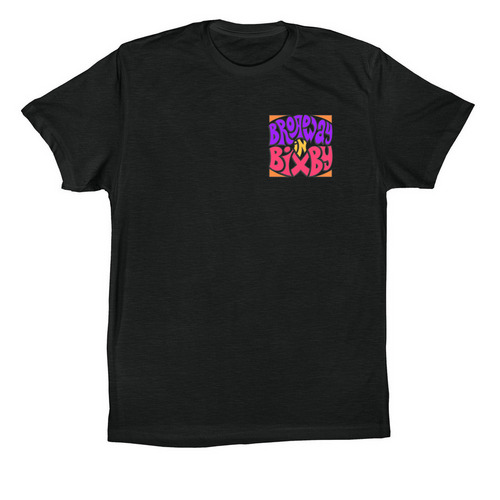Broadway in Bixby Shop, a Vintage Black Premium Cotton Tee