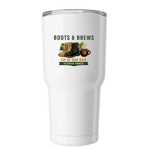 Tumbler Times&nbsp;, a White Insulated Tumbler