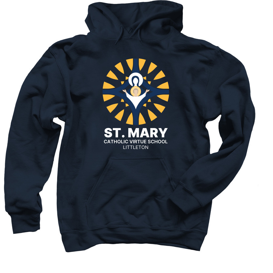 Navy Hoodie | Bonfire