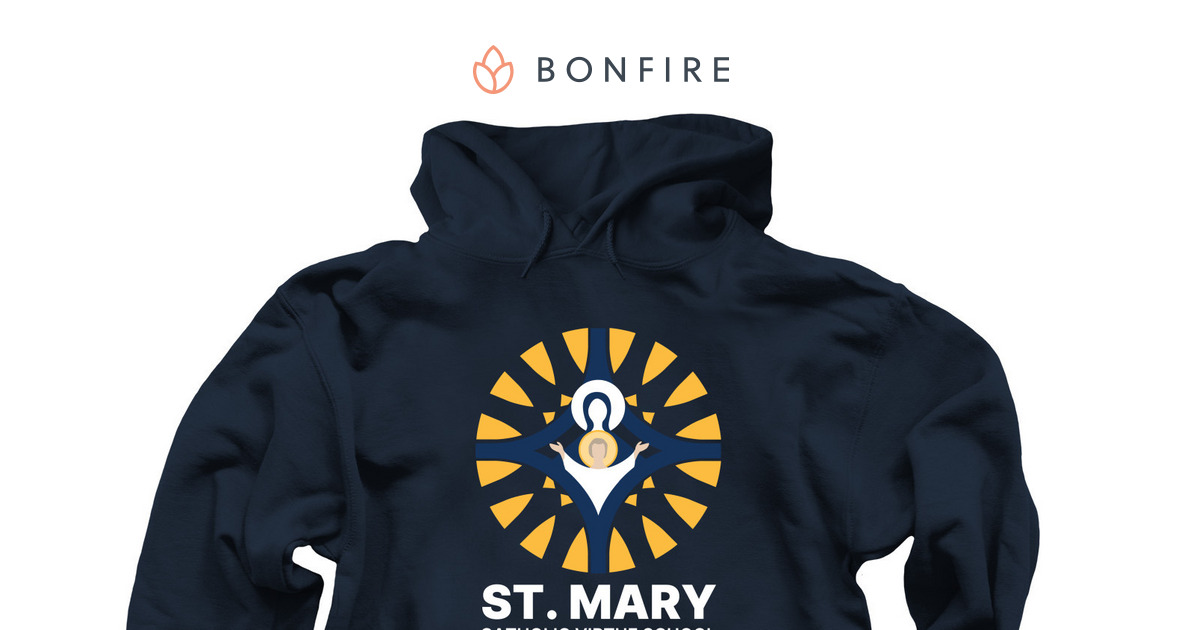 Navy Hoodie | Bonfire