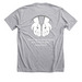 Taylor&nbsp;, a Athletic Heather Premium Unisex Tee (back-view)