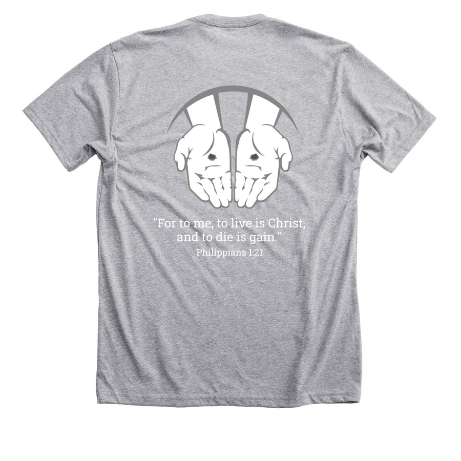 Taylor&nbsp;, a Athletic Heather Premium Unisex Tee (back-view)