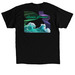 Ocean Groove Merch, a Black Classic Unisex Tee (back-view)