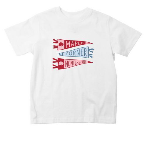 Colorful Flags Toddler&nbsp;, a White Toddler Tee