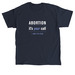 Abortion: It's Your Call, a Navy Classic Unisex Tee
