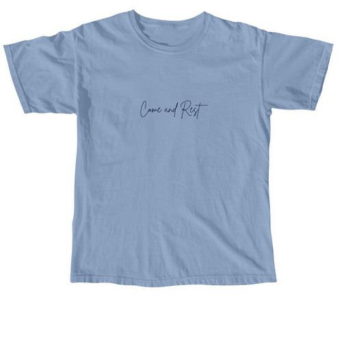 There's always a seat, a Washed Denim Comfort Colors Unisex Tee