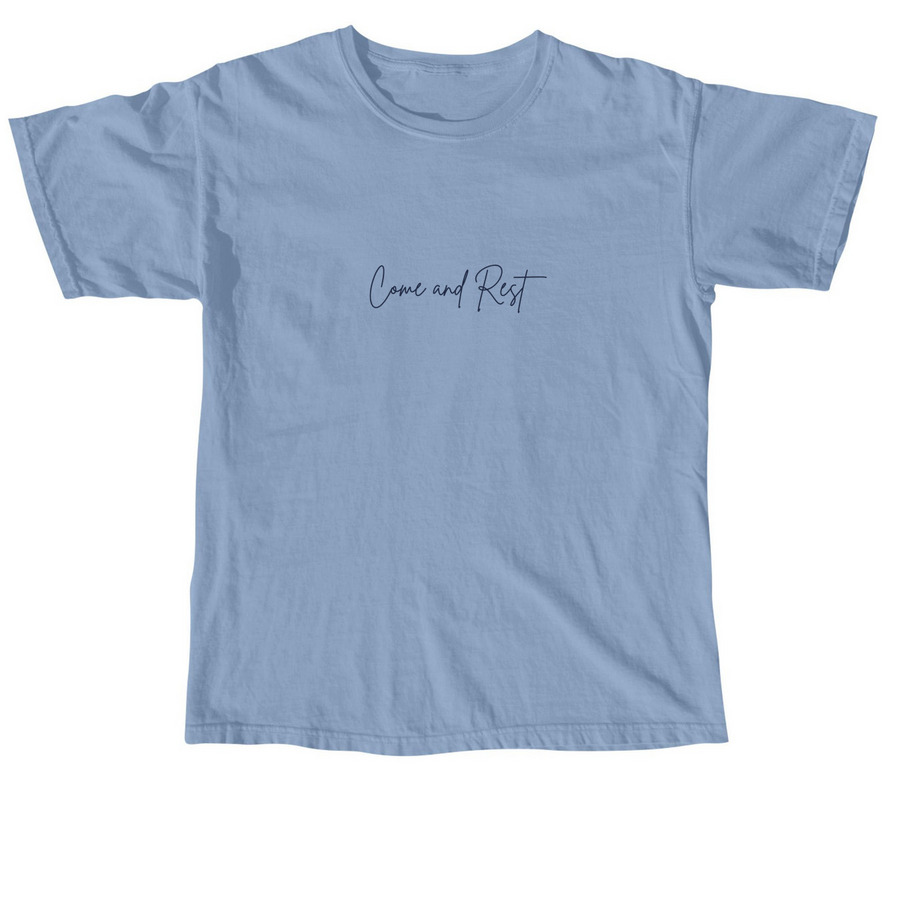 There's always a seat, a Washed Denim Comfort Colors Unisex Tee