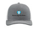 Because Animals Matter Trucker Hat, a Heather Grey/ Light Grey Printed Snapback Trucker Cap