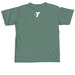 Camp Becket (White Print), a Light Green Comfort Colors Unisex Tee (back-view)