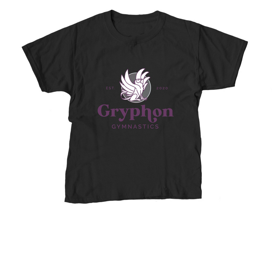 OG logo- purple, a Black Youth Unisex Tee
