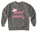 Brave Maeve&nbsp;, a Grey Comfort Colors Crewneck Sweatshirt