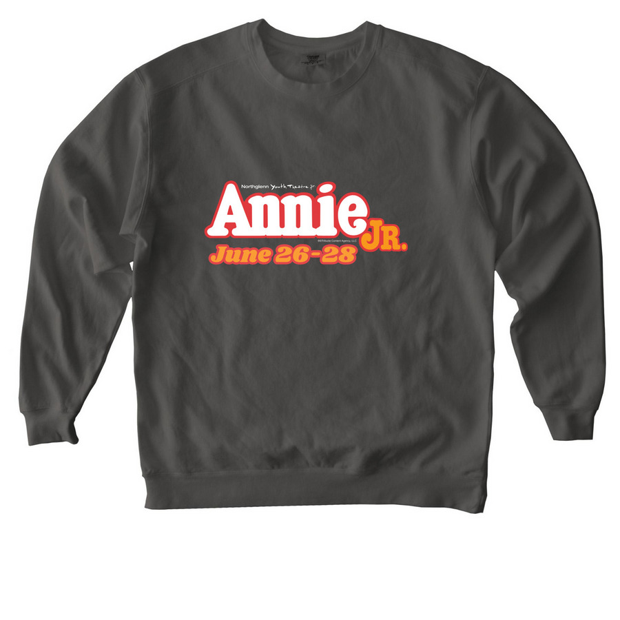 NYT JR Annie, a Pepper Comfort Colors Crewneck Sweatshirt
