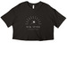 Little Shop Show Shirts, a Black Women?s Cropped Cotton Tee