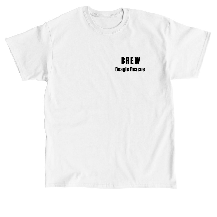 Save a Life - Back Design, a White Classic Unisex Tee