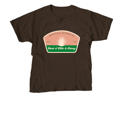 Land of Milk & Honey, a Dark Chocolate Youth Unisex Tee