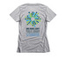 AACPL Logo Apparel, a Dark Heather Grey Women's Slim Fit Tee (back-view)