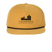 Neighborhood Services Hats, a Biscuit/ Black Printed Umpqua Snapback Cap
