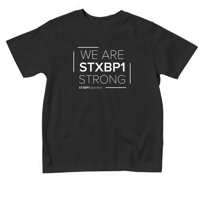 We Are STXBP1 Strong (toddler items), a Black Toddler Tee