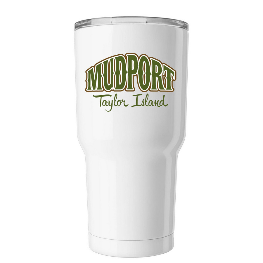 30 oz Insulated Tumbler, a White Insulated Tumbler
