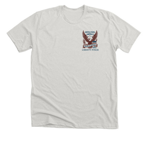 WORLD SERIES, a Heather Cement Premium Unisex Tee