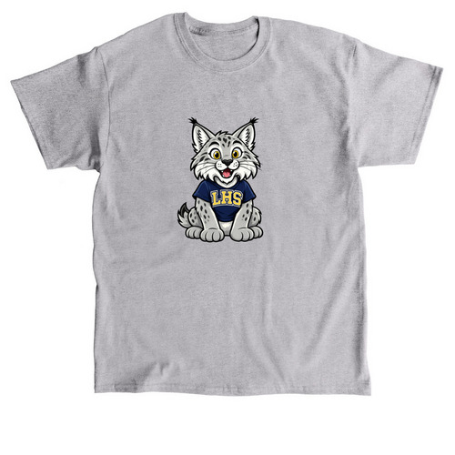 Lynx Cartoon Mascot!, a Sport Grey Classic Unisex Tee