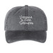 Virginia Is For Spellers, a Black Printed Pigment Dye Baseball Cap