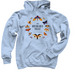 The MMP Modern, a Light Blue Pullover Hoodie