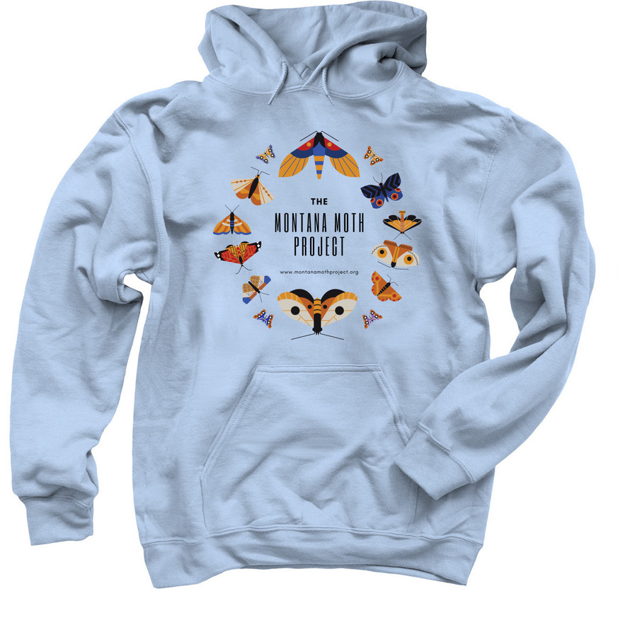 The MMP Modern, a Light Blue Pullover Hoodie