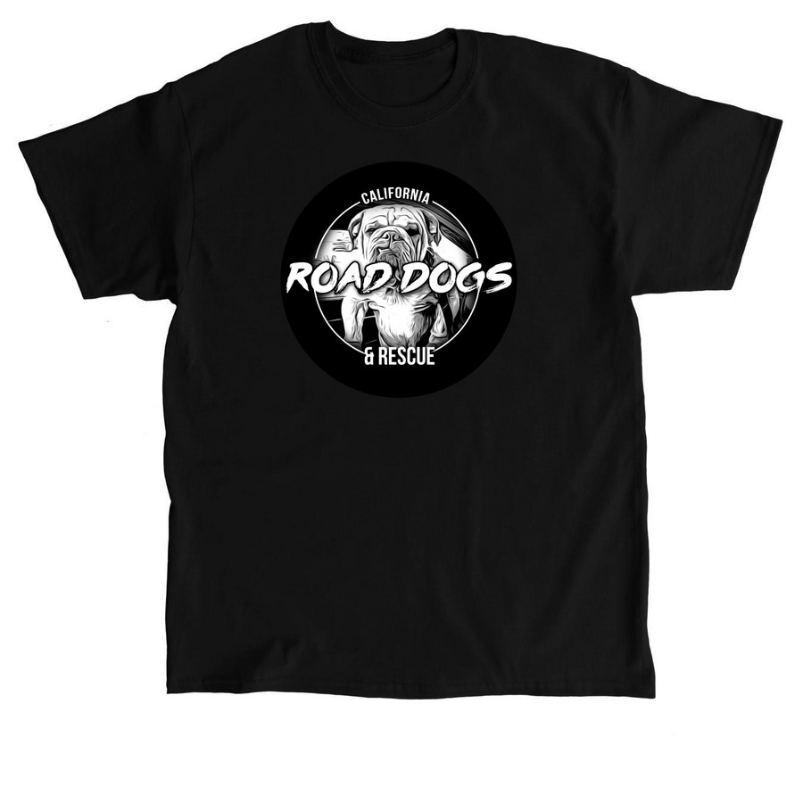 Vintage Roadogs and Rescue Edition, a Black Classic Unisex Tee
