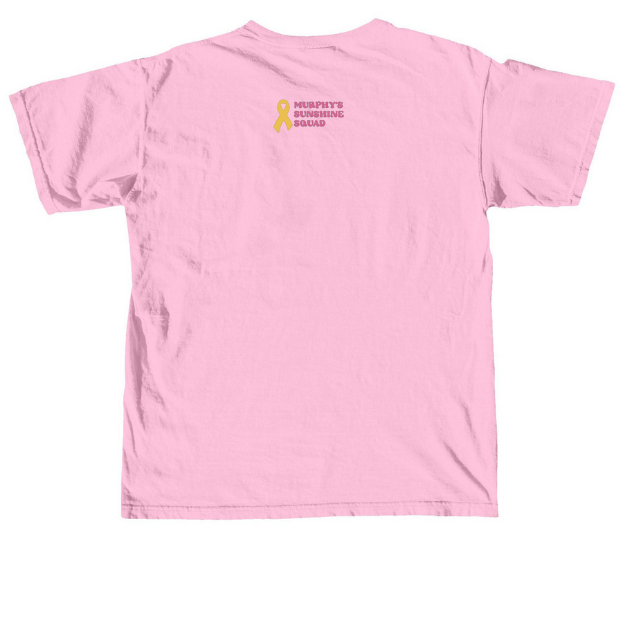 Ray of Fight | Adult & Youth Styles, a Blossom Comfort Colors Unisex Tee (back-view)