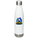 Big Rock Water Bottle, a White Stainless Steel Water Bottle