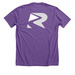 Racing for Memories, a Heather Team Purple Premium Unisex Tee (back-view)