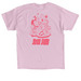 Fuel Up TAF - Blush, a Light Pink Classic Unisex Tee (back-view)