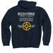 GTCC 2026 Hoodie, a Navy Pullover Hoodie (back-view)